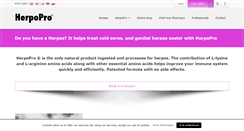 Desktop Screenshot of herpopro.com